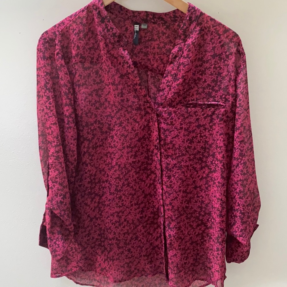 Women’s semi sheer tunic